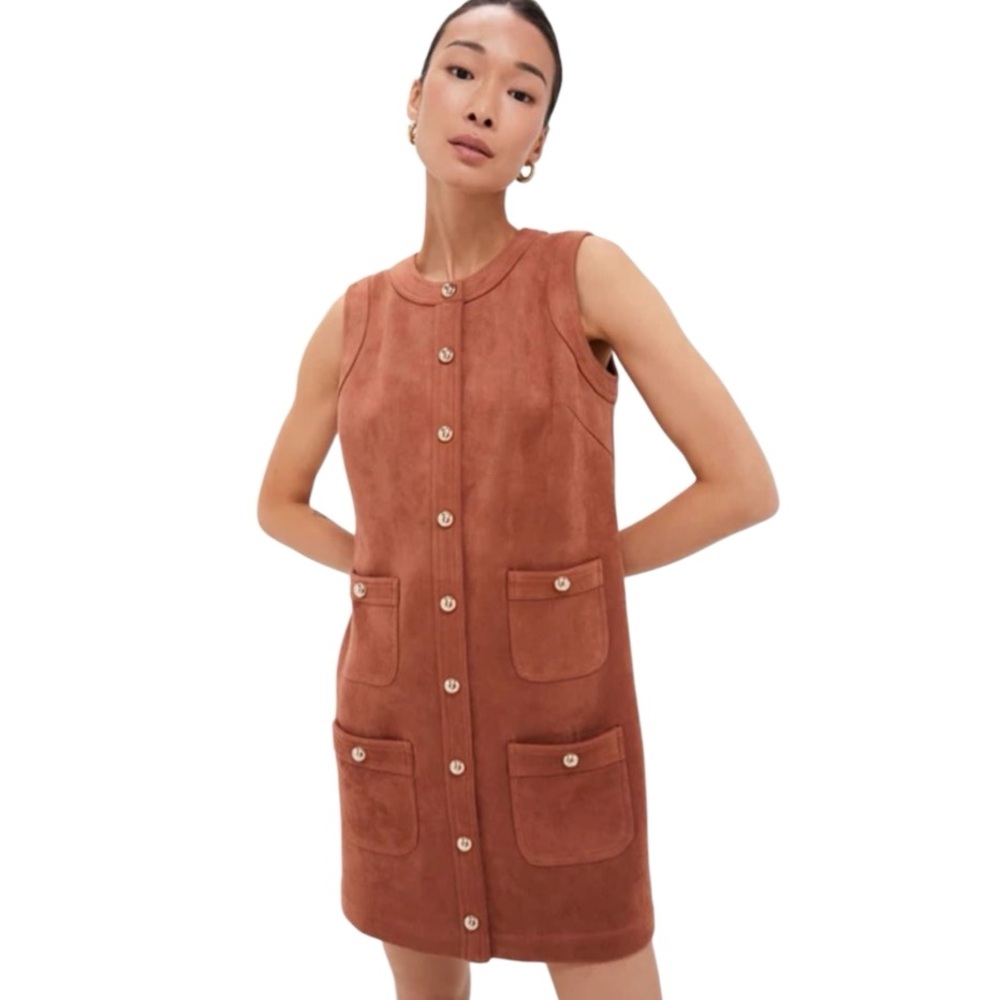 New Tuckernuck Faux Suede Ollie Dress - Picture 6 of 11